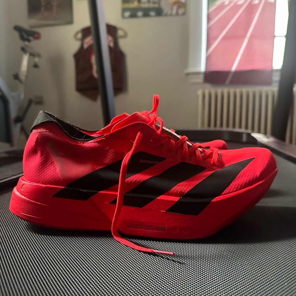 Adidas Adizero Adios Pro 4 Vibrant Red Running Shoes Women Size 10